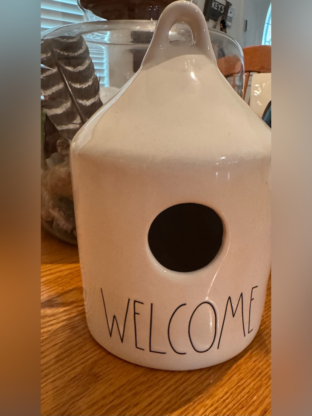 Rae Dunn Neutral Cream Ceramic Piece with Vent Holes